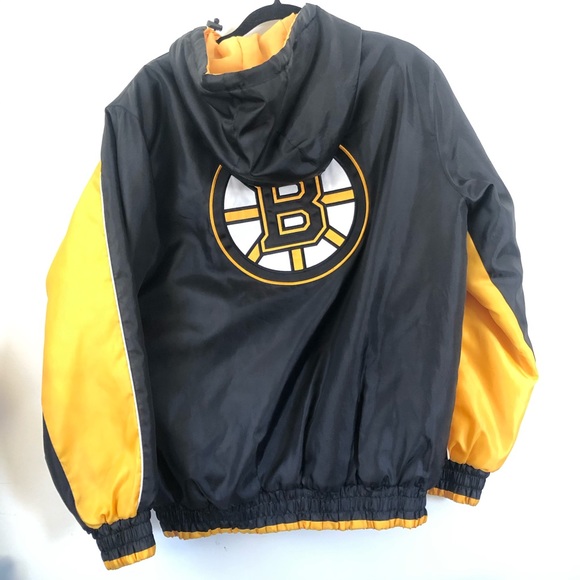 Boston Bruins puffer jacket with hood - Picture 3 of 5